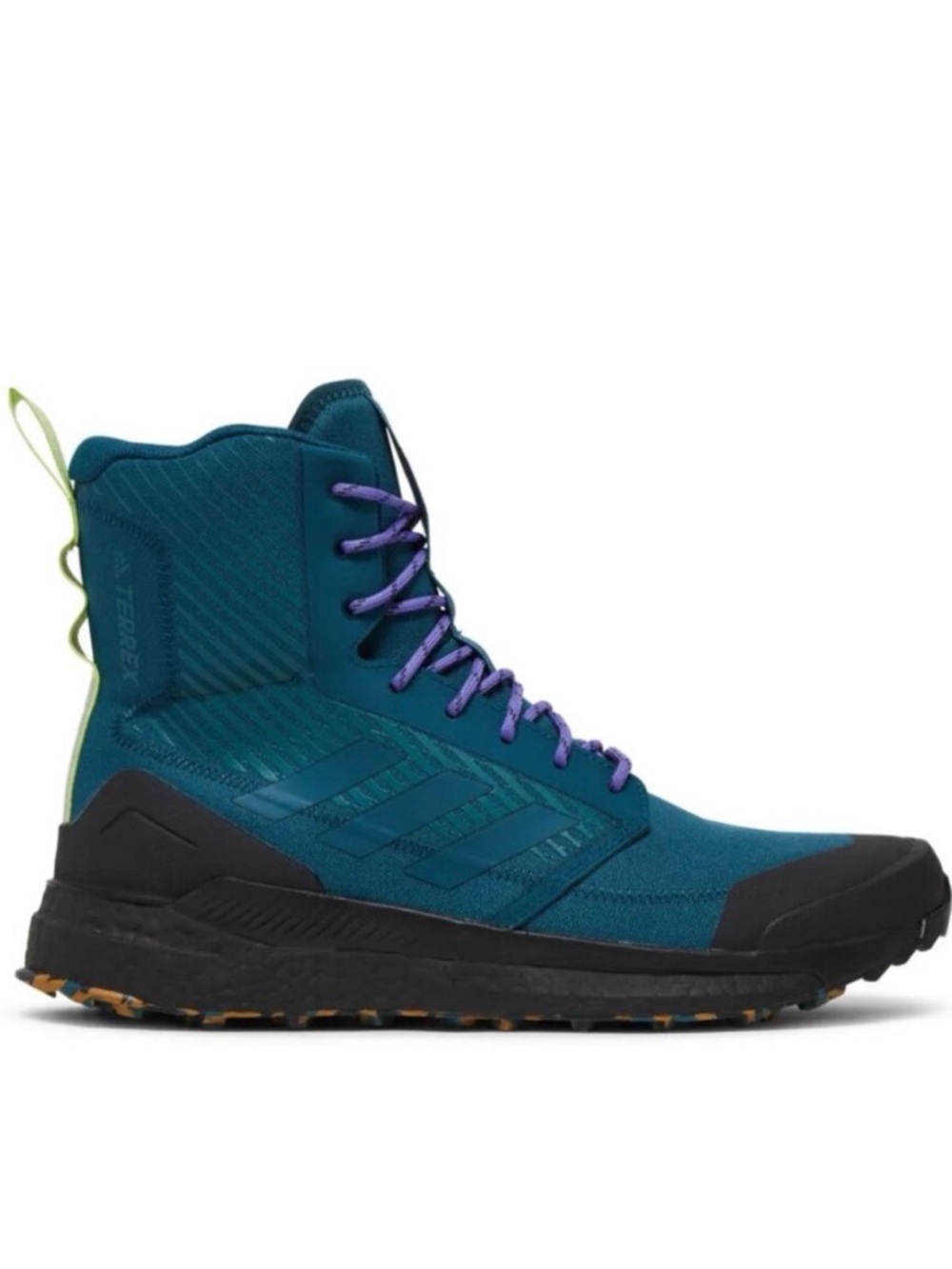 Unisex Adidas Terrex Free Hiker Trail Hiking Shoes – Green, W 6.5/M 5.5